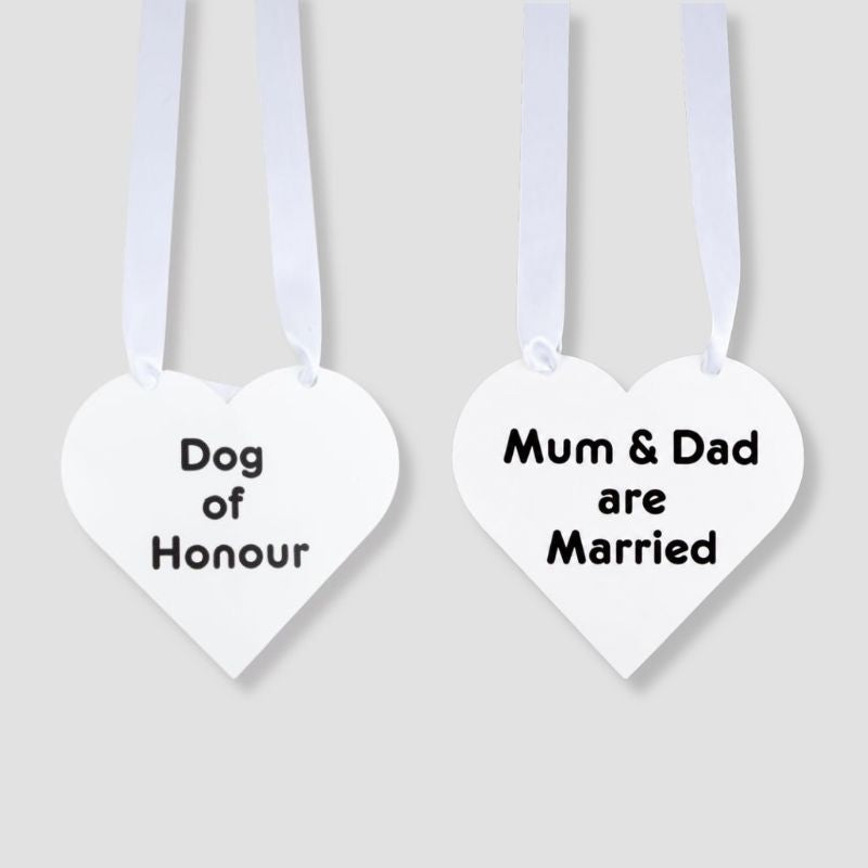 Wedding Signs for Dogs