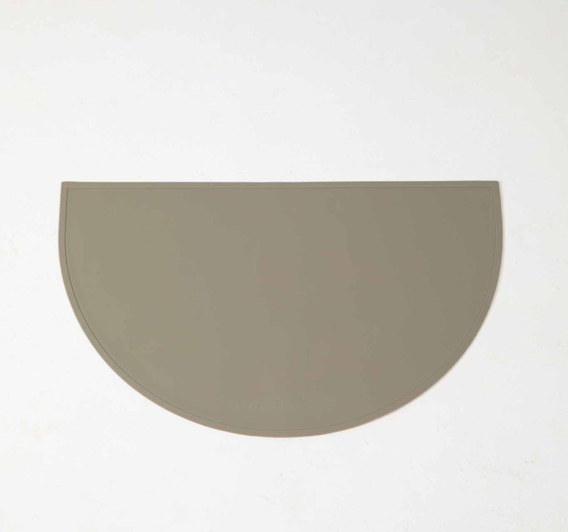 Dog Food & water mat made with 100% food-grade silicone with a non-slip base, raised edges to contain mess in green.