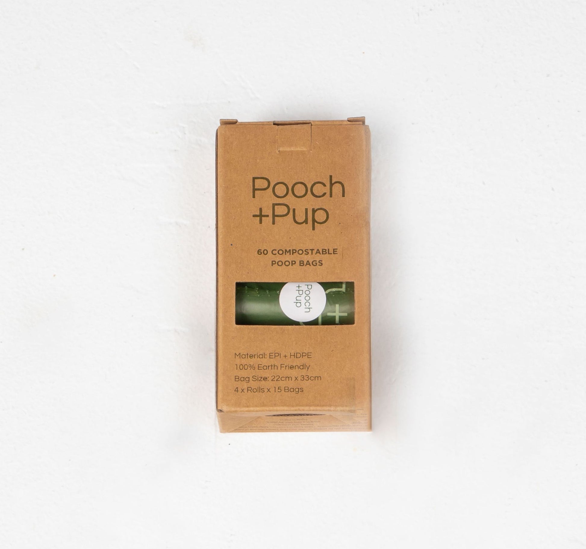 Limited edition olive green poop bags