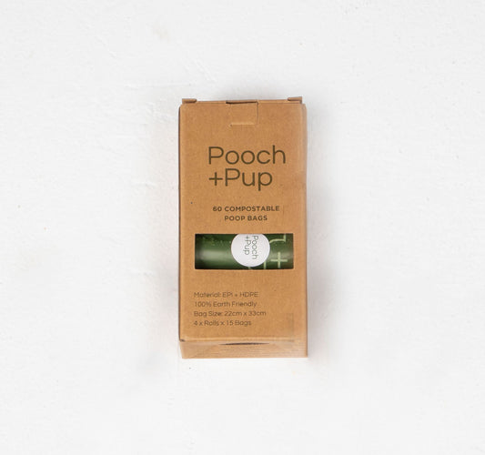 Limited edition olive green poop bags